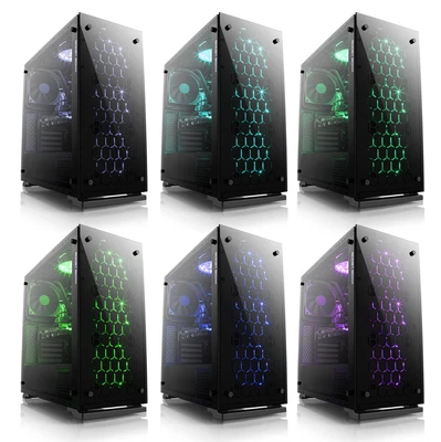 Gaming PC Intel Core i7 | GeForce RTX 4060 Ti | 32GB RAM | 1TB SSD | WaKü | RGB - Bild 1 von 4