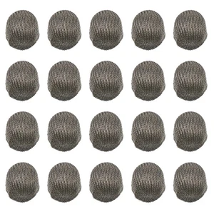 Lot de 2 embouts de rechange en fibre de tissu conducteur stylet maille fibre - Photo 1/12