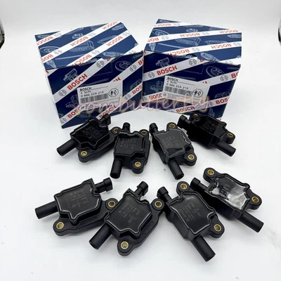 8 Pack Ignition Coil For 05-20 Chevrolet UF413 12570616 BSC1511 12611424 Bosch - Image 1 of 4