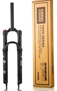 corki Cycles Mountain Bike Air Suspension Fork Remote Control 27.5 Travel 120 mm - Picture 1 of 4
