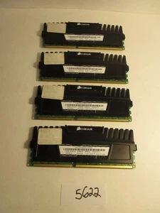Corsair  CMZ16GX3M4A1600C9 4X4GB PC3-12800 1600Mhz DDR3 DESKTOP MEMORY RAM 5622 - Picture 1 of 2