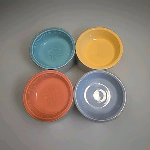 Vintage HLC USA Fiestaware - Set of 4 Cereal/salad bowls in 4 colors  - Picture 1 of 10