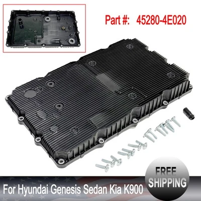 For Hyundai Genesis Sedan Kia K900 45280-4F320 Transmission Cover Pan w/ Gasket Foto 1 de 4