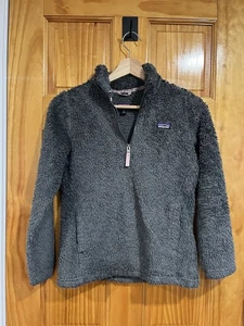 Little Kids Patagonia Full Zip Shaggy Comfy Full Zip Hoodie In Grey Size Medium - Picture 1 of 4