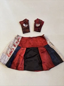 Disfraz Descendientes Evie Niñas Mediano 7/8 Falda Guantes Cintura Elástica Rojo Disney - Imagen 1 de 12