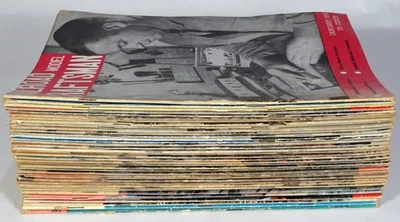 Vintage 50s-1950-1956 RAILROAD MODEL CRAFTSMAN Magazine Lot of 39 - Image 1 of 4