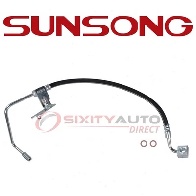 Sunsong Rear Right Brake Hydraulic Hose for 1995-1997 Chrysler LHS - Hoses jf - Image 1 of 4
