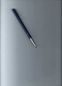 De colección. Bolígrafo Parker Vector Azul con Borde Cromado Sin Adv.-Nuevo Repuesto Negro - Imagen 1 de 5