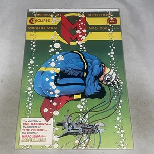Miracleman #5 Comic Eclipse 1985 1st Print Alan Moore Alan Davis Miracle Man - Picture 1 of 1