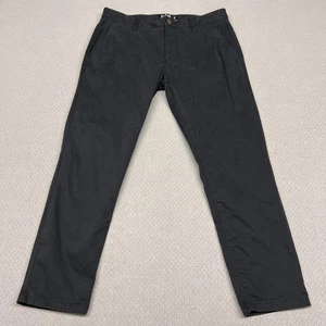 Under 510 Pants Mens 31x26 Black Chino Straight Fit Casual Stretch - Picture 1 of 8