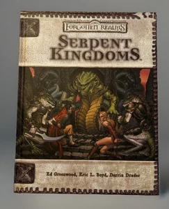 Dungeons & Dragons Forgotten Realms: Serpent Kingdoms 3.5 1st Print WOTC 2004 - Picture 1 of 24