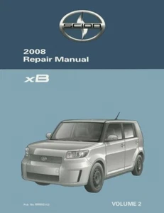2008 SCION XB Shop Service Repair Manual Volume 2 Only - Picture 1 of 1