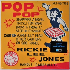 AUDIOPHILE ORG 007 USA 2009 RICKIE LEE JONES "Pop,Pop" #2LP , 33rpm 180g SEALED - Picture 1 of 3
