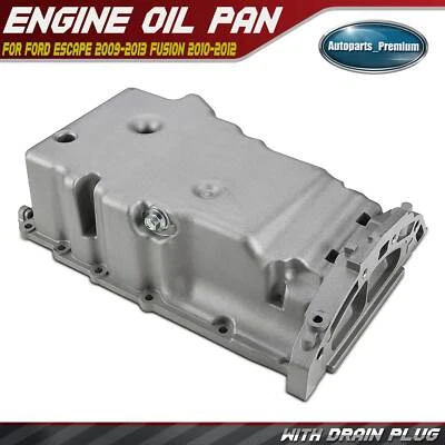 Engine Oil Pan for Ford Escape Fusion 09-13 Mercury Mariner Milan 09-11 L4 2.5L - Image 1 of 4