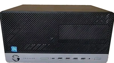 HP ProDesk 600 G3 MT Intel Pentium G4400 3.3GHz 8GB Ram 256GB SSD Win 10 Pro - Image 1 of 4