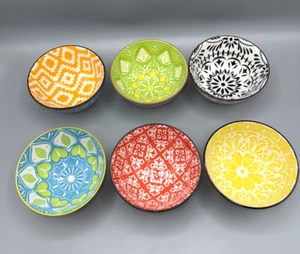 Juego de 6 cuencos de postre de porcelana - Imagen 1 de 6