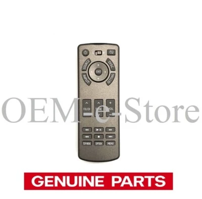 2016-2021 Toyota Land Cruiser DVD Entertainment Genuine Factory Remote Control - Image 1 of 3