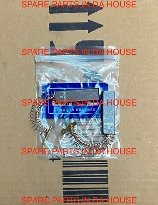 Cepillo de carbono para motor de lavadora Siemens WM14S440AU/08 WM14S440AU/09 Foto 1 de 4
