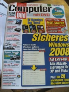 Zeitschrift Computer-Bild 1/2008 - ohne DVD/CD - geringe Mängel - Bild 1 von 1