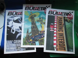 The Red Bulletin Monaco GP 2006 F1 Newspaper Bull Racing Weekend Set of 3 RARE - Picture 1 of 7