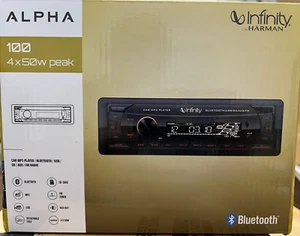 Infinity Alpha 100 1-DIN Bluetooth USB/AUX SD Radio MP3 Player Autoradio - Bild 1 von 2