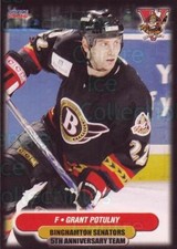 2006-07 Binghamton Senators 5th Anniversary #25 Grant Potulny
