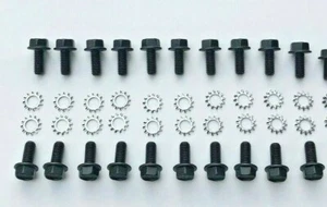 Pontiac OIL PAN KIT BOLTS GRADE 8 Bolts 326 350 389 400 421 428 455 ENGINES NEW - Picture 1 of 1
