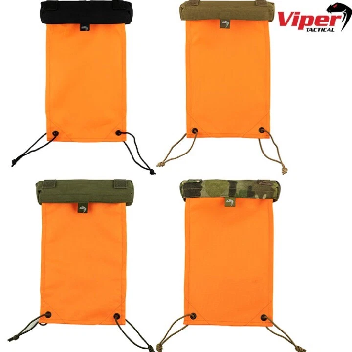 VIPER TACTICAL MARCADOR VÍBORA NARANJA NEÓN BANDERA MISIÓN SEGURIDAD PAINTBALL AIRSOFT DEPORTES TÁCTICOS