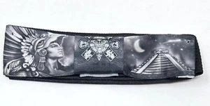 Whittier Lowrider Adjustable Hat Band Graphic Aztec Symbols By Summit Hats - Picture 1 of 2