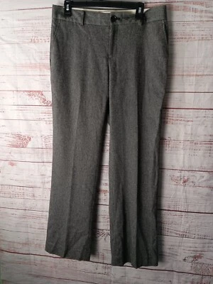 Pantalones para mujer Banana Republic marrón talla 8 Martin Fit pantalón de carrera mezcla de poliéster Foto 1 de 4