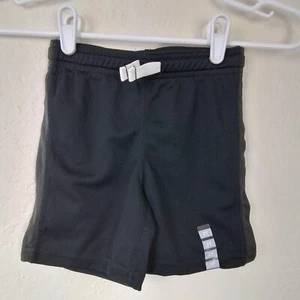 Carters Black Mesh Toddler Shorts Size 2T Functional Drawstring Athletic NWT - Picture 1 of 5