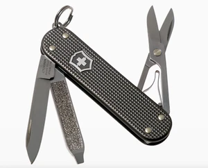 Swiss Army Knife, L.E. Classic Grey Alox Victorinox, 0.6221.L22, New In Box - Picture 1 of 6