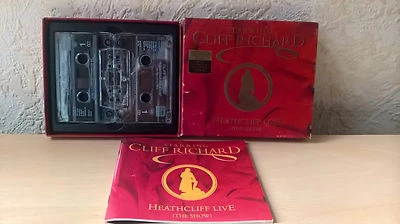 Cliff Richard, Heathcliffe Live(The Show) [2 Cassette Original Box Set & Bookle] - Image 1 of 3