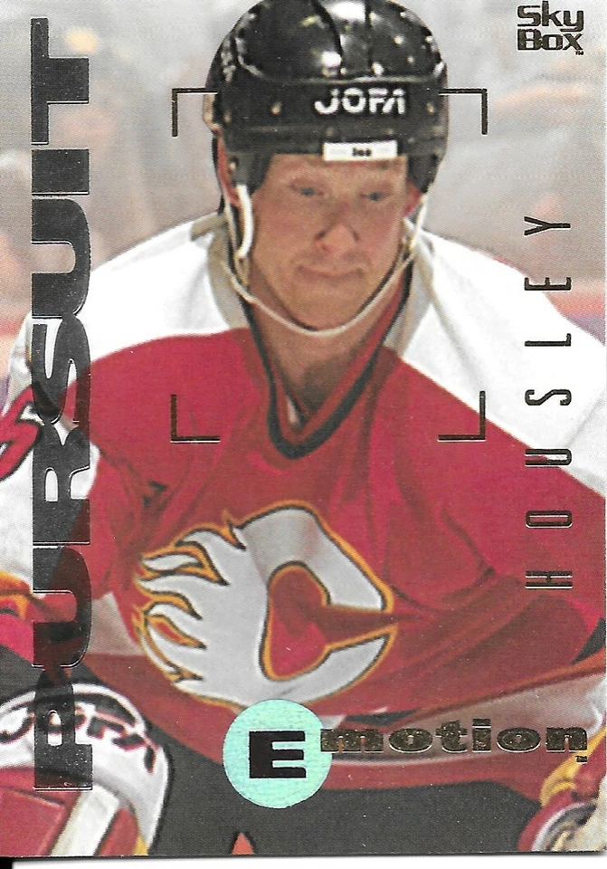 95-96 1995-96 Skybox Emotion Phil Housley #22-Flames - Image 1 of 1