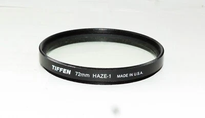 Tiffen 72mm UV Haze-1 Filter.  Lens Protection.  Excellent - Image 1 of 4