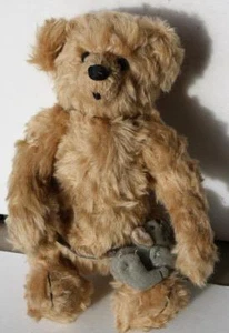 Teddy Bear Mouse Signed Brenda Dewey Ashton Drake Artist 1989 Adorable Mohair -- - Picture 1 of 1