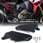 Cnc Motorcycle Footrest  Heel Plate Guard For Ducati Multistrada V4 2021-2023