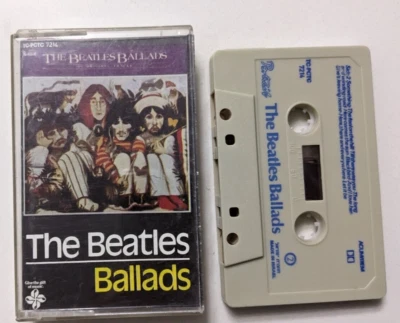 THE BEATLES BALLADS RARE ISRAELI Cassette - Image 1 of 2