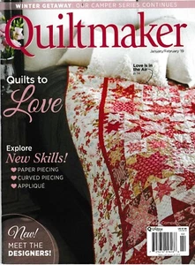 Quiltmaker Magazine Back Issue Jan/Feb 2019 - Picture 1 of 1
