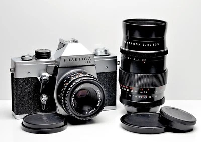 M42 DE COLECCIÓN PRAXIS LTL con *PENTACON 2.8/135 + DOMIPLAN 2/50 Foto 1 de 4