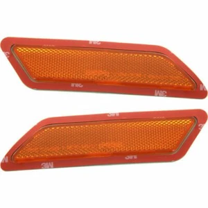 DEPO Driver & Passenger Side Marker Light Set For 2012-2015 BMW 3 BM2555102 - Picture 1 of 5
