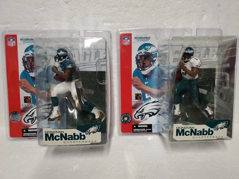 Donovan McNabb Philadelphia Eagles McFarlane NFL Action Figure Series 4 LOT OF 2 Cover