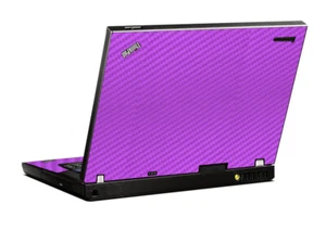 LidStyles Carbon Fiber Laptop Skin Protector Decal IBM / Lenovo ThinkPad R500 - Picture 1 of 5