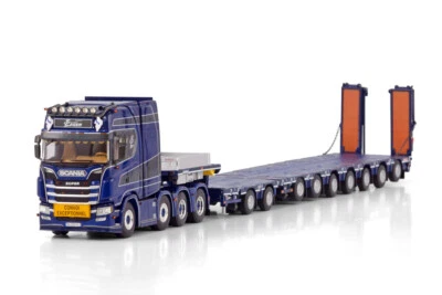 WSI 01-4145 Scania S CS20H Nooteboom Trailer Transports Sylvian Leger 1:50 - Image 1 of 4