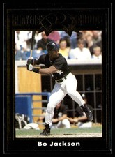 1992 Cartwright's Players' Choice Gold Bo Jackson Gold Border Kansas City Royals