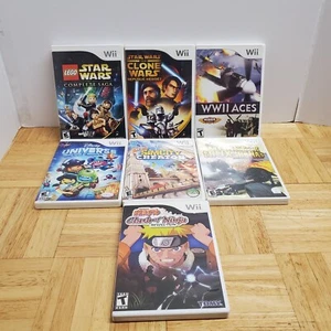 Wii Games Lot of 7 All With Manual Clean TESTED & WORKS - Picture 1 of 16