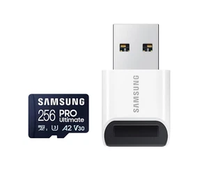 Samsung PRO Ultimate karta microSD + czytnik kart USB, MB-MY256SB/WW - Zdjęcie 1 z 4