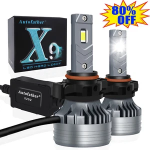 2000W 2X 5202 LED Headlight Bulb Kit Fog Driving Lamps 6000K Cool White 240000LM - Picture 1 of 12