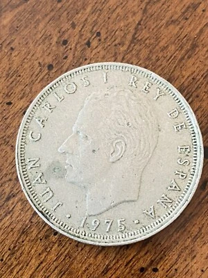 25 PESETAS JUAN CARLOS 1 REY DE ESPAÑA 1975 - Image 1 of 4