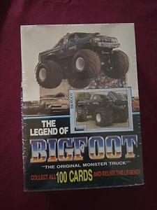 The Legend of Bigfoot Monster Truck Trading Card Wax Box 48 Pks Factory Sealed - Picture 1 of 5